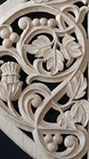ornamental wood carving Christ Church Pipe Organ Baltimore, Maryland