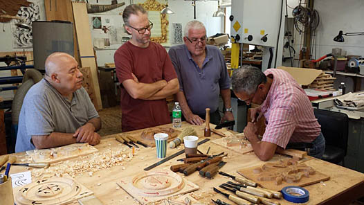 Learn Wood Carving at Calvo Wood Carving School