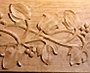 ornamental wood carving for a tudor house