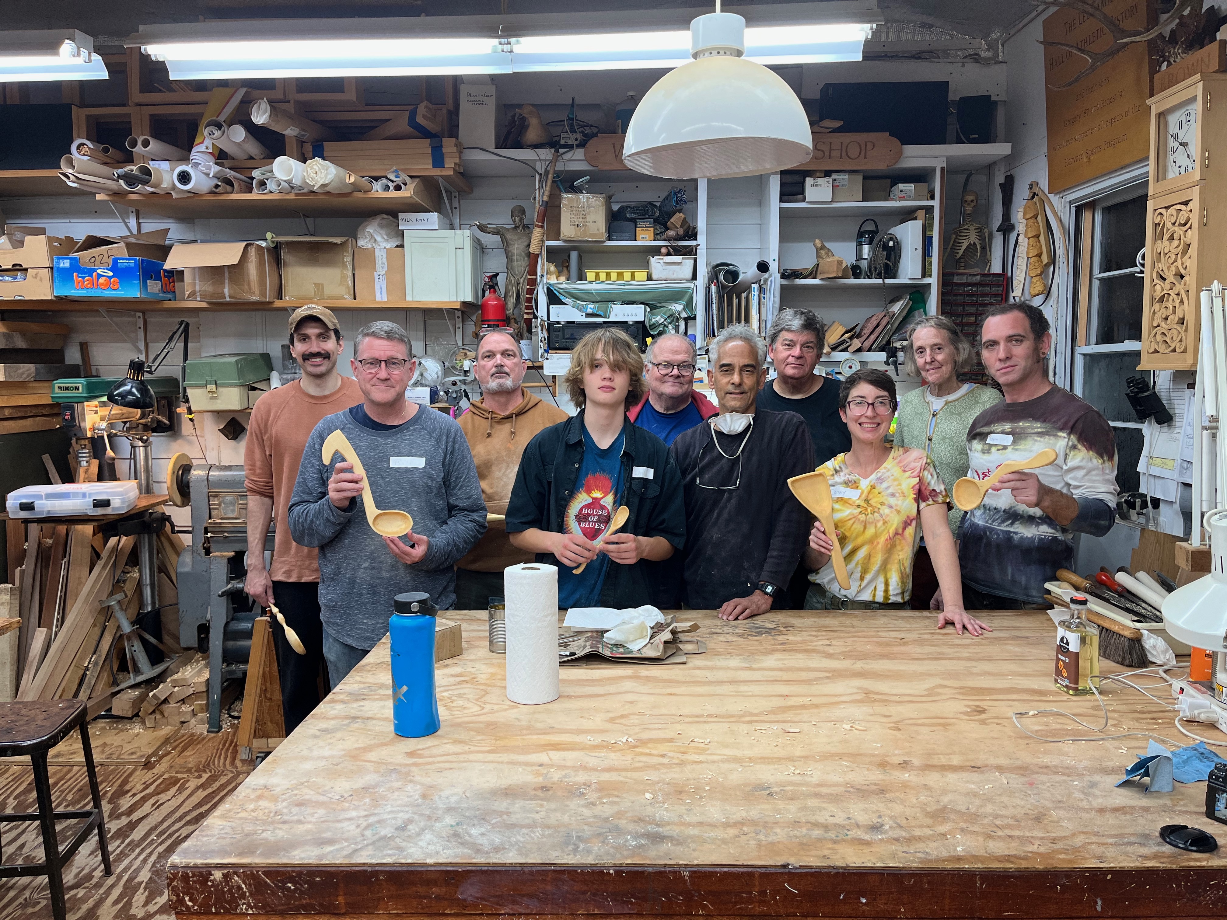 Spoon Carving Workshop in Gloucester, Massachusetts
