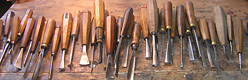 Wood carving tools