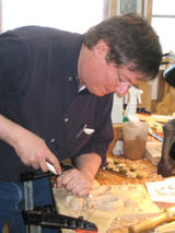 carving technique at Calvo Wood Carving